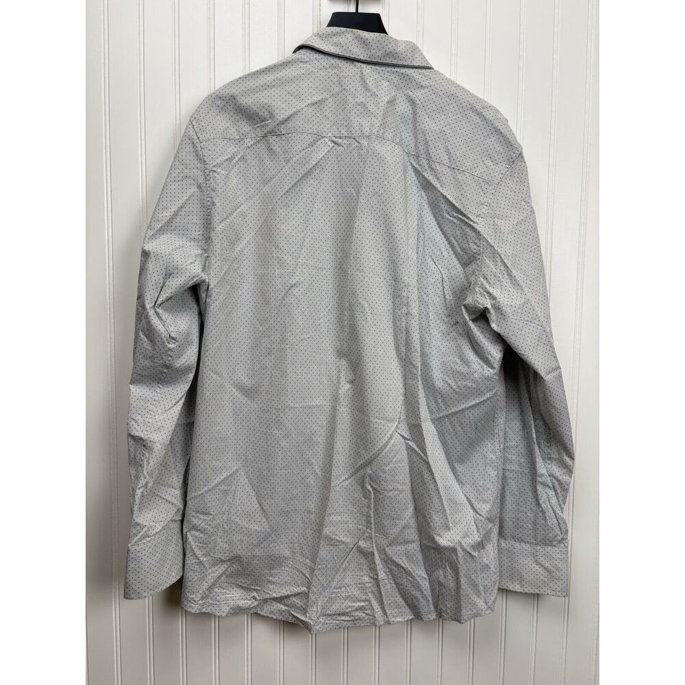 INC International Concepts Shirt Men’s Polka Dot Long Sleeve‎ Button Up XL #78 - Picture 9 of 13